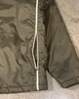 Vintage Nike Y2K Windbreaker Jacket in Olive Green
