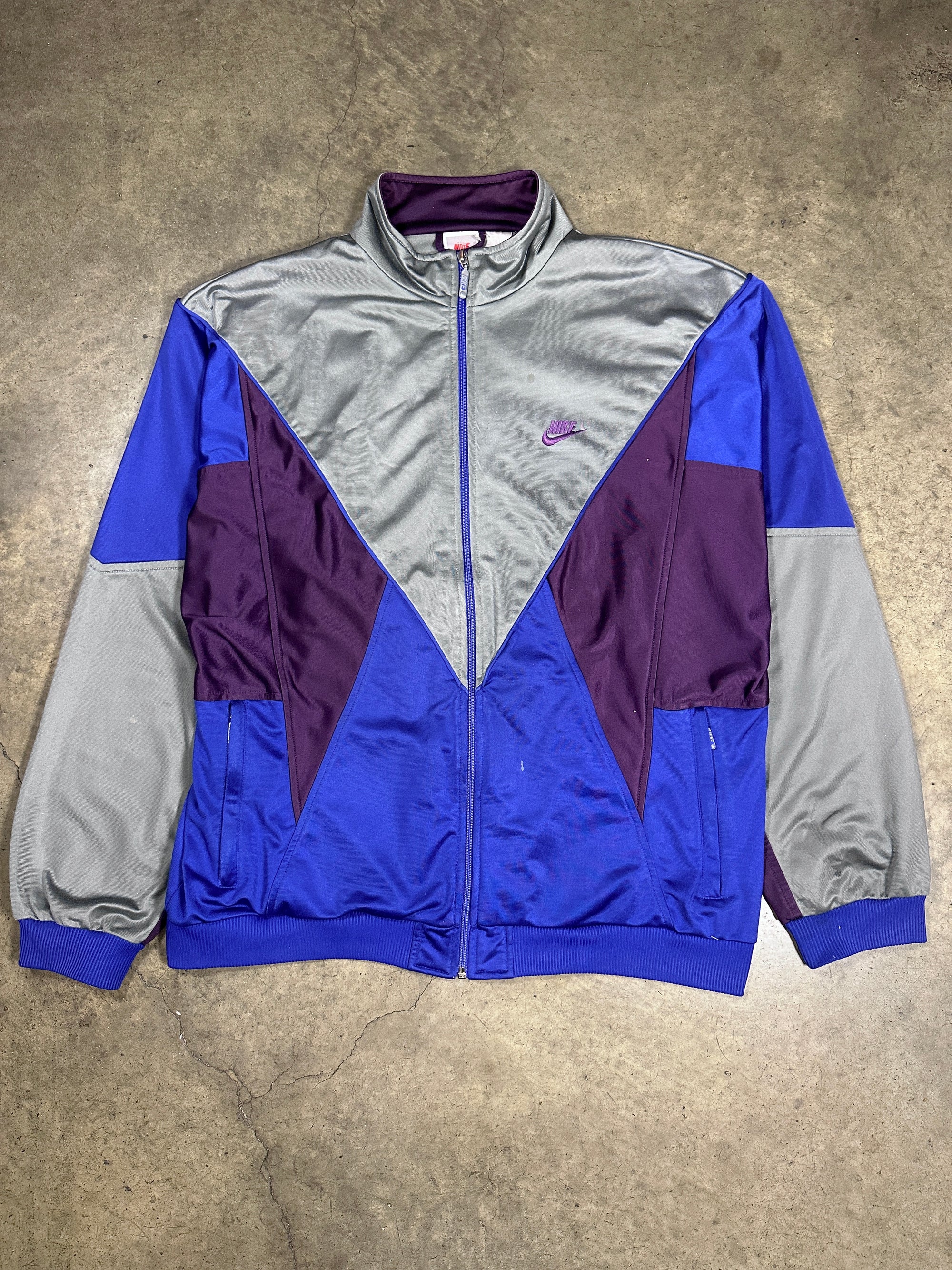 Vintage Nike 90s Colour Block Track Jacket