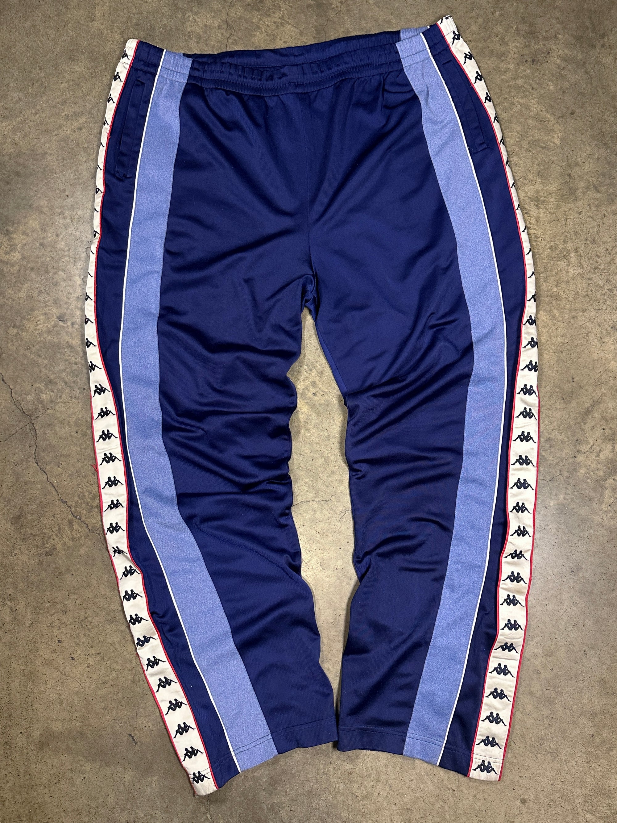 Vintage Kappa 90s Tracksuit in Navy Blue