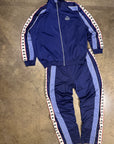 Vintage Kappa 90s Tracksuit in Navy Blue