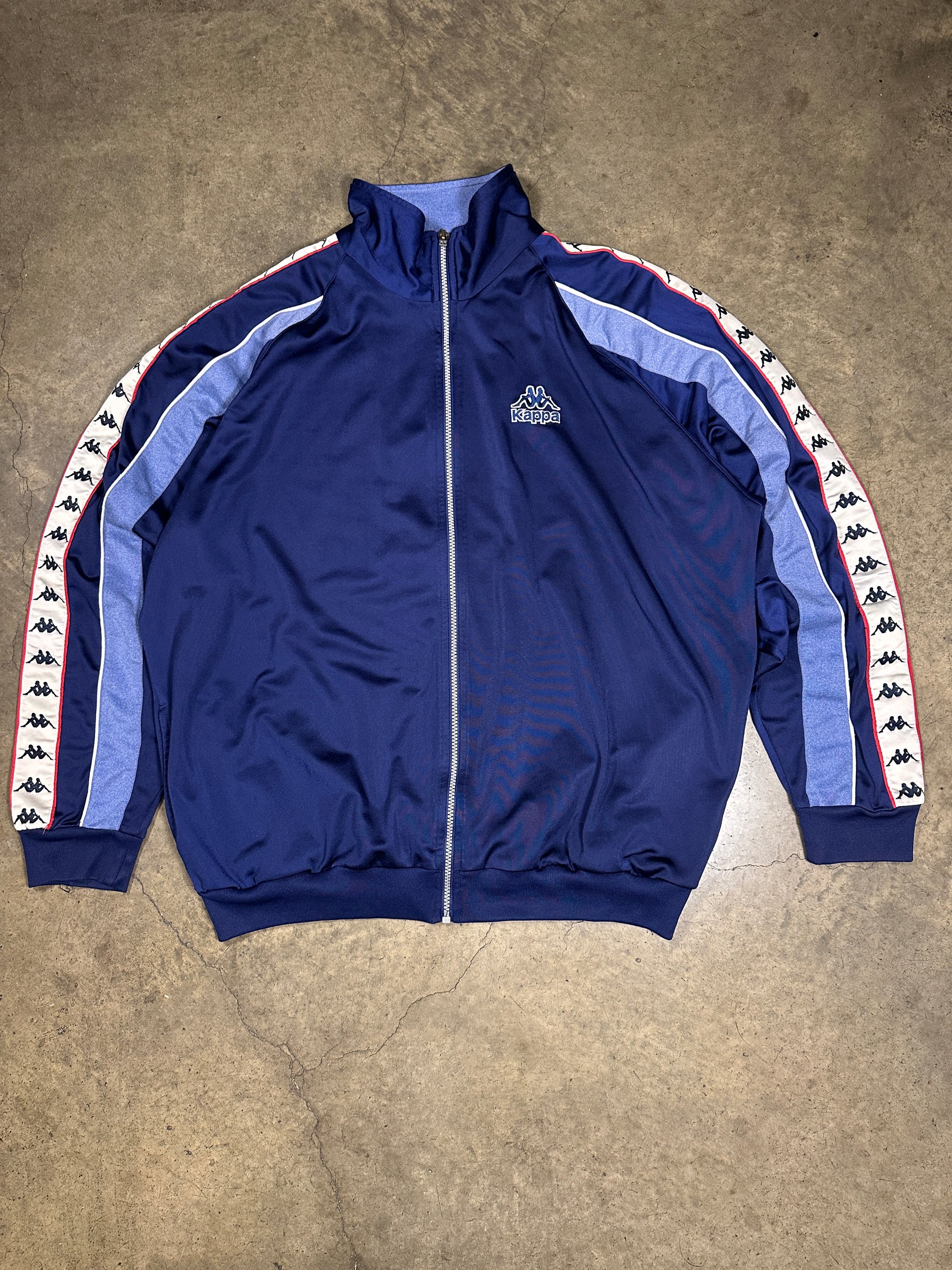Vintage Kappa 90s Tracksuit in Navy Blue