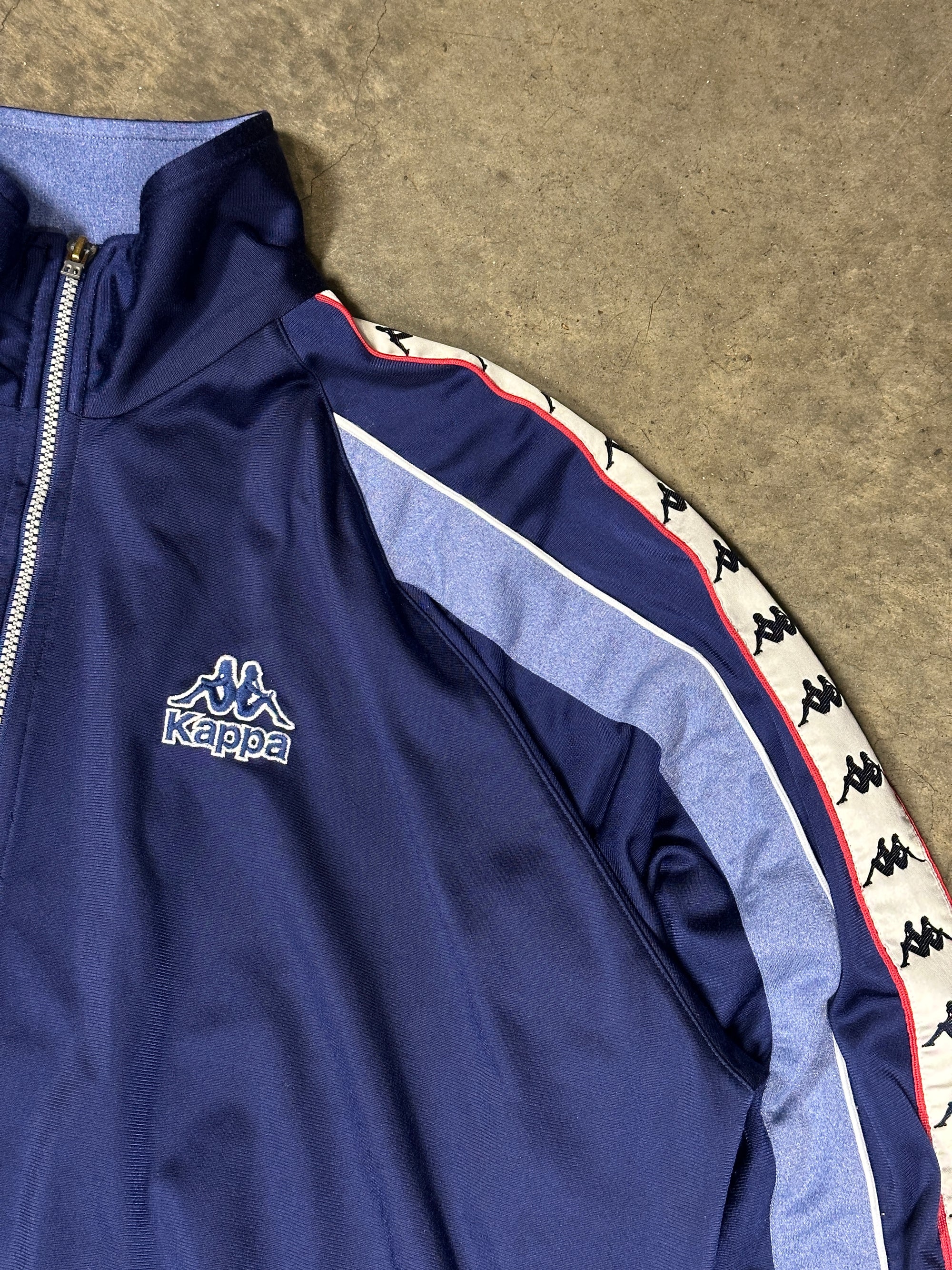Vintage Kappa 90s Tracksuit in Navy Blue