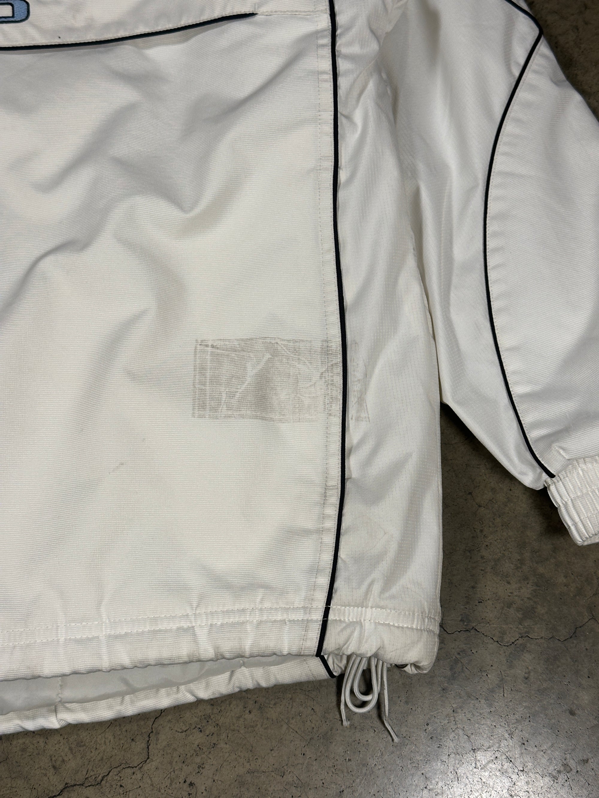 Vintage Umbro Half-Zip Anorak Puffer Jacket with detachable hood