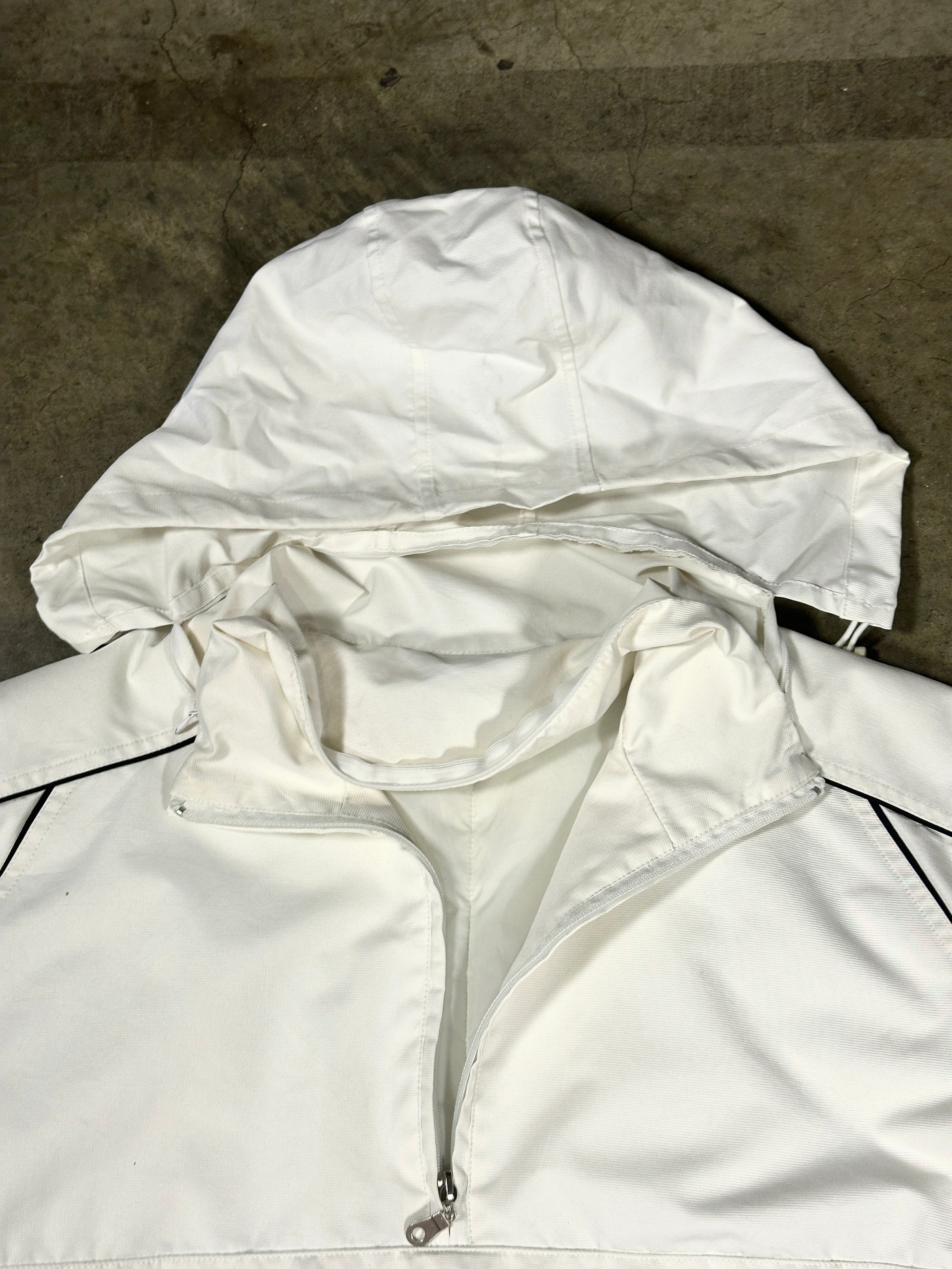 Vintage Umbro Half-Zip Anorak Puffer Jacket with detachable hood