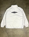 Vintage Umbro Half-Zip Anorak Puffer Jacket with detachable hood
