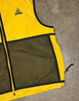 Vintage Nike ACG Utility Vest 00s in Bright Yellow