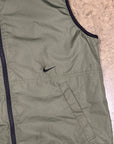 Vintage Nike Clima-Fit Utility Vest 00s in Olive Green