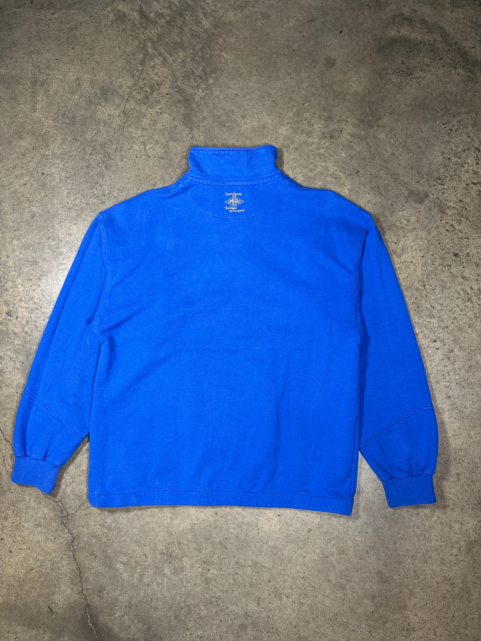 Vintage Umbro Brazil Half-Zip Jumper
