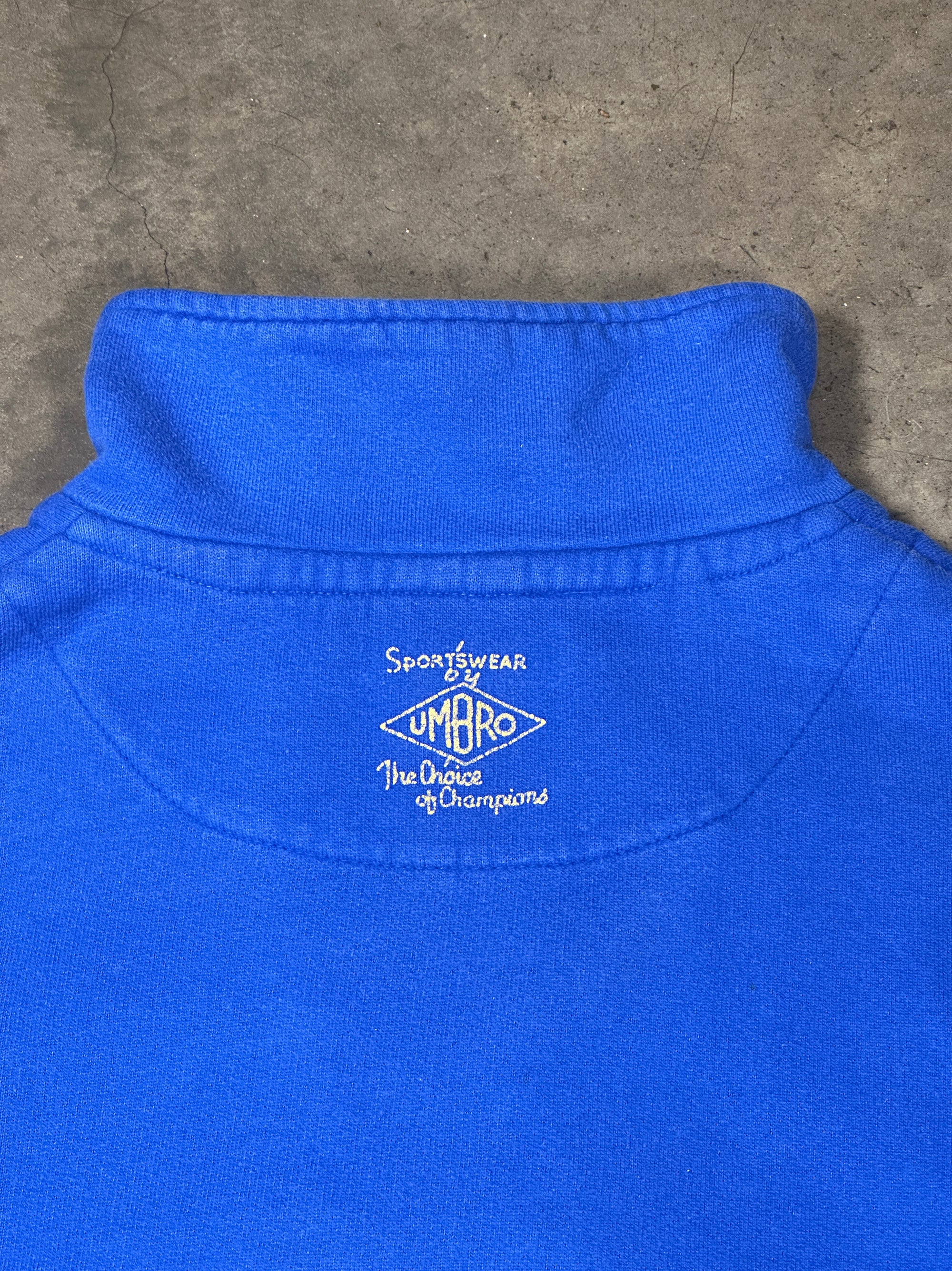 Vintage Umbro Brazil Half-Zip Jumper
