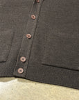 Vintage Lacoste Knit Cardigan With Pockets