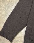 Vintage Lacoste Knit Cardigan With Pockets