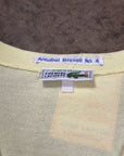 Vintage Lacoste Knit Vest in Bright Yellow