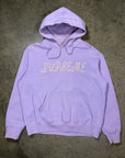 Vintage Supreme Embroidered Spellout Logo Hoodie