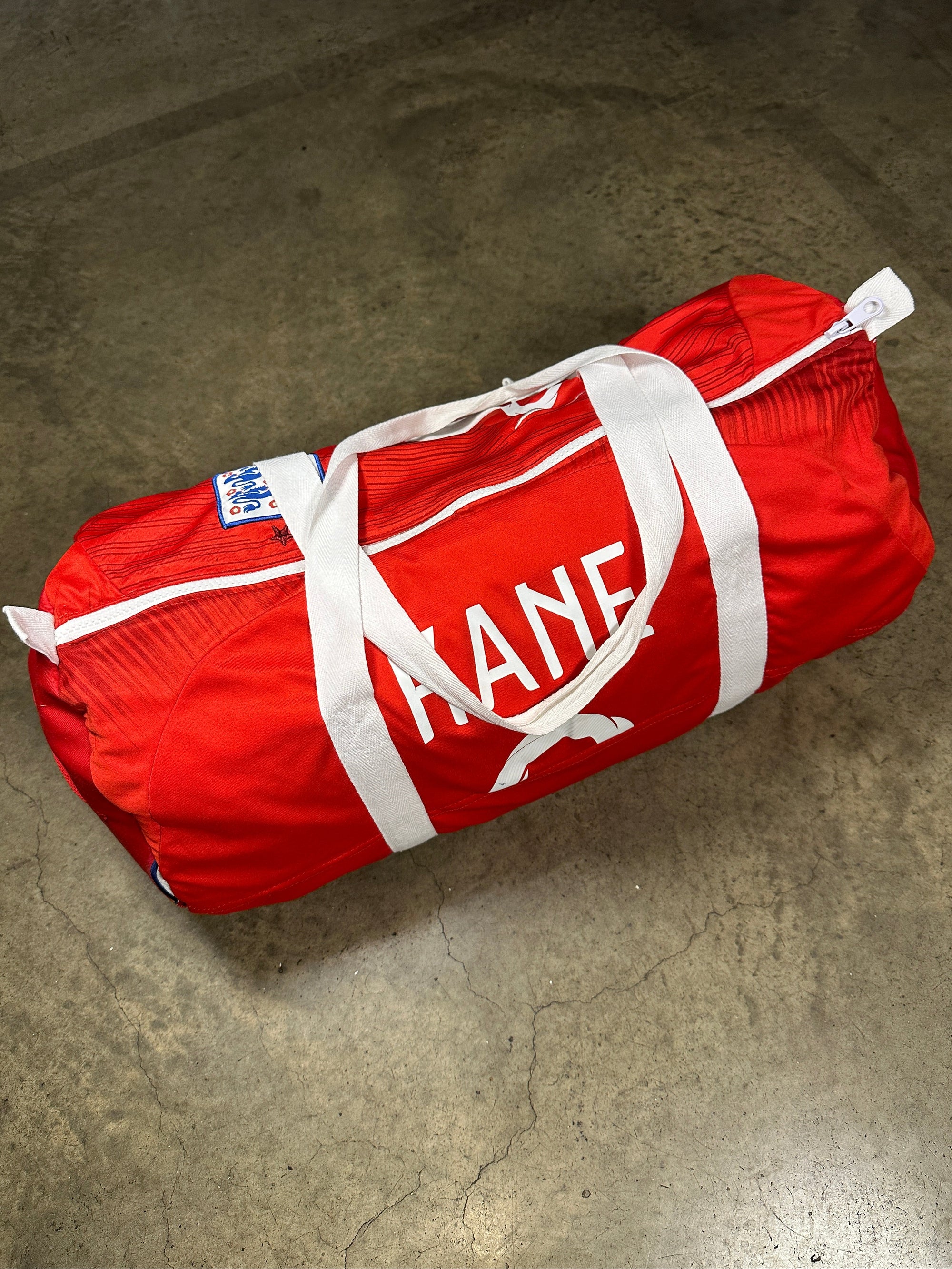 Reworked England Harry Kane Duffle Bag by House of Milo