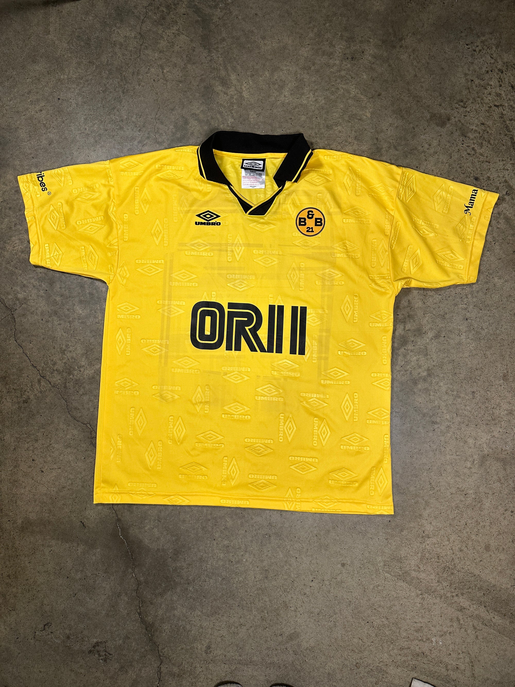 Custom Vintage B&amp;B x Orii Football Kit