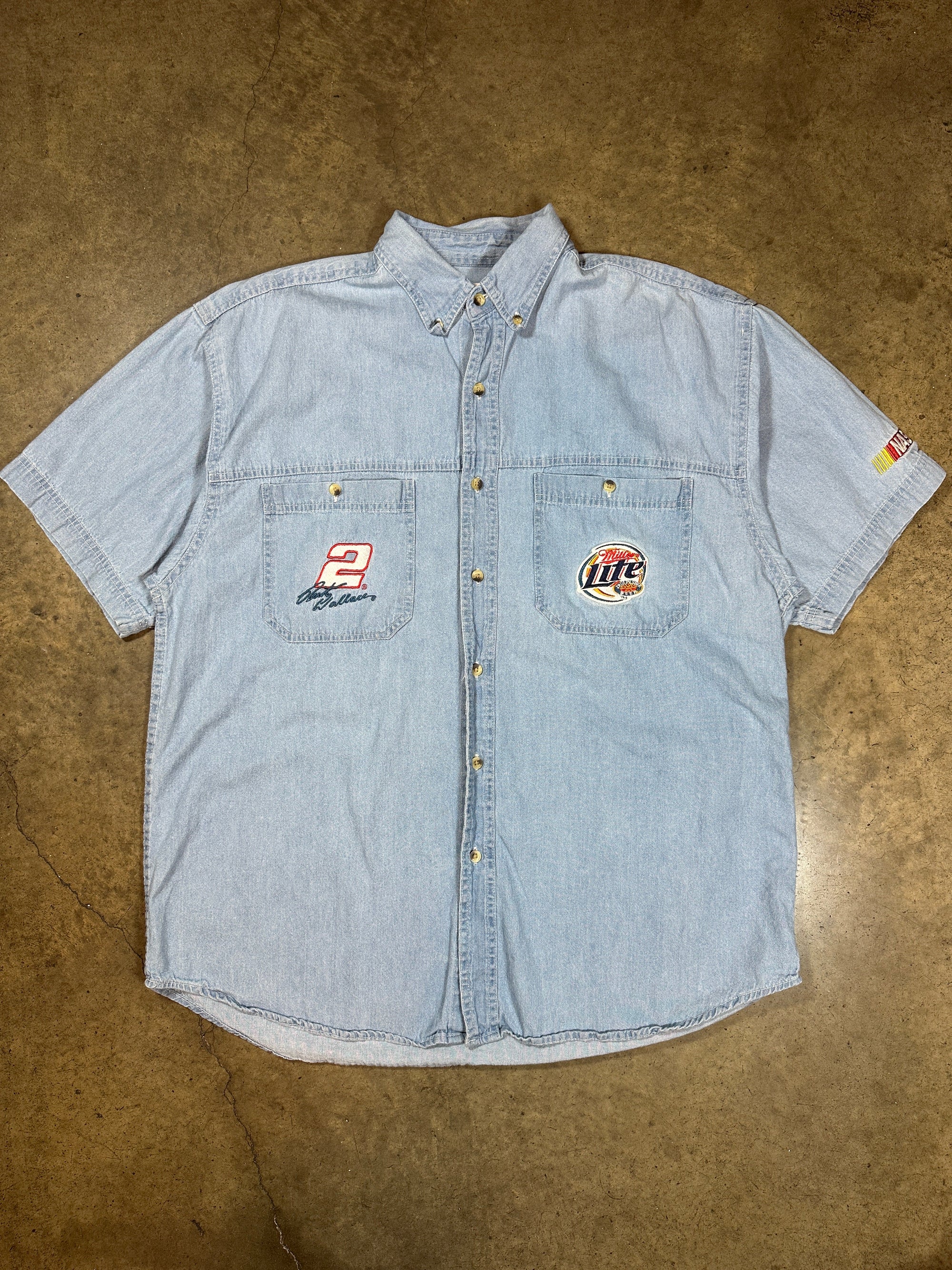 Vintage Millers Light Shortsleeve Denim Shirt