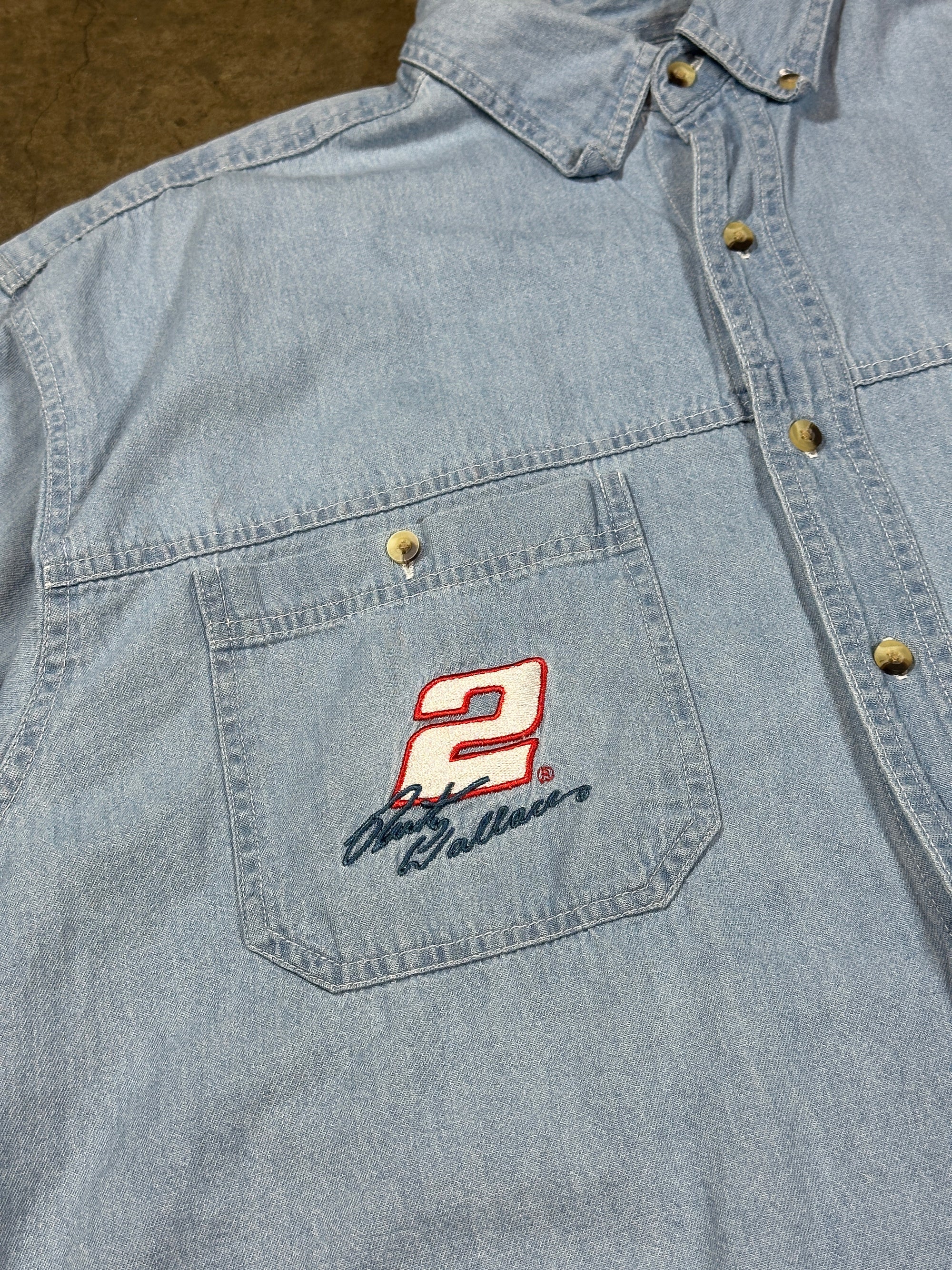 Vintage Millers Light Shortsleeve Denim Shirt