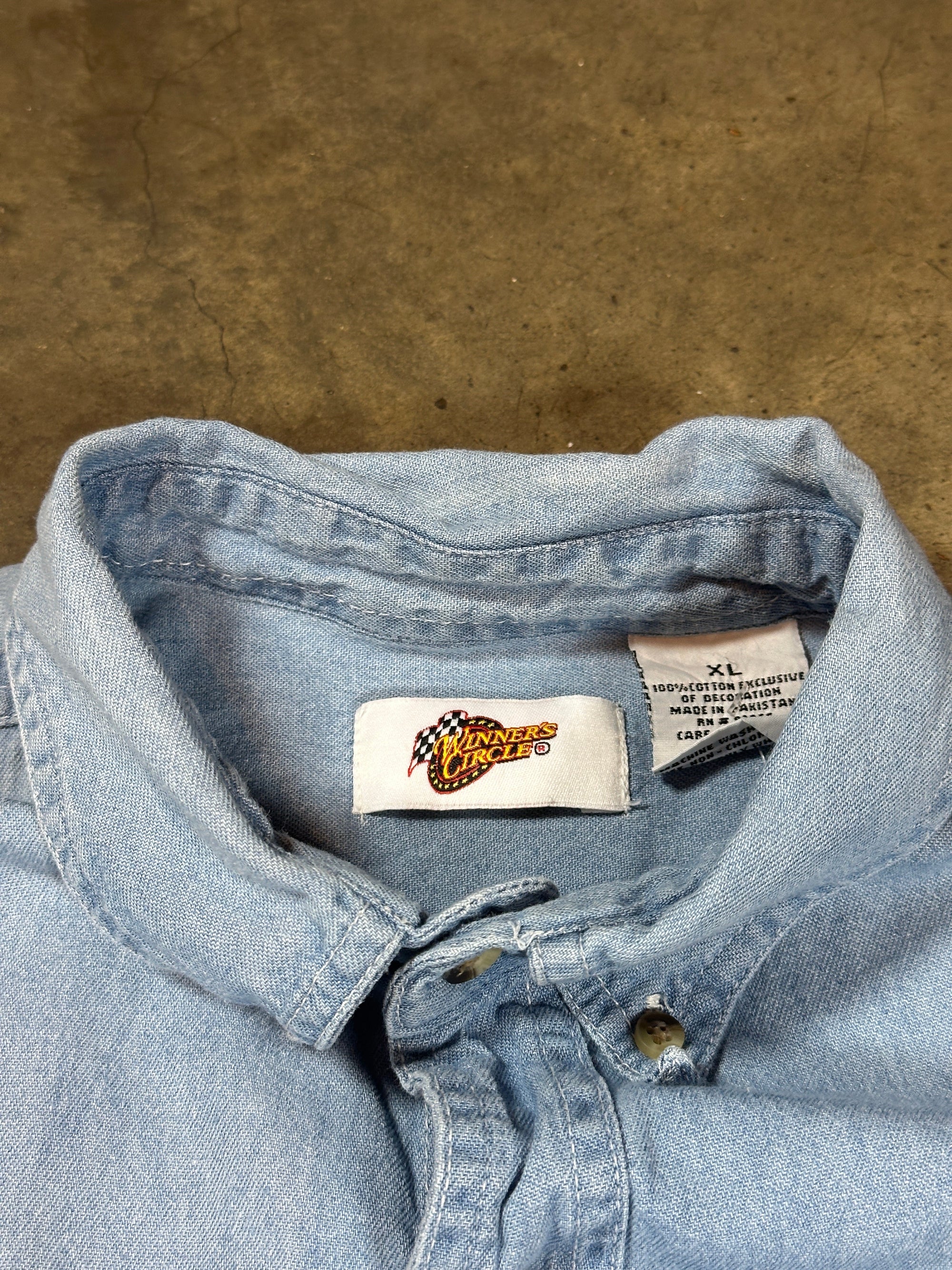 Vintage Millers Light Shortsleeve Denim Shirt