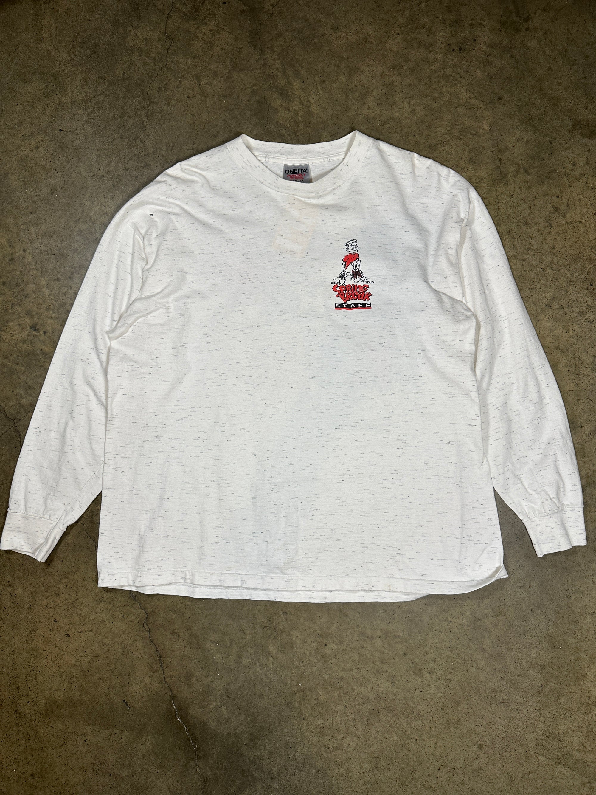 Vintage Spring Break Staff Longsleeve T-shirt
