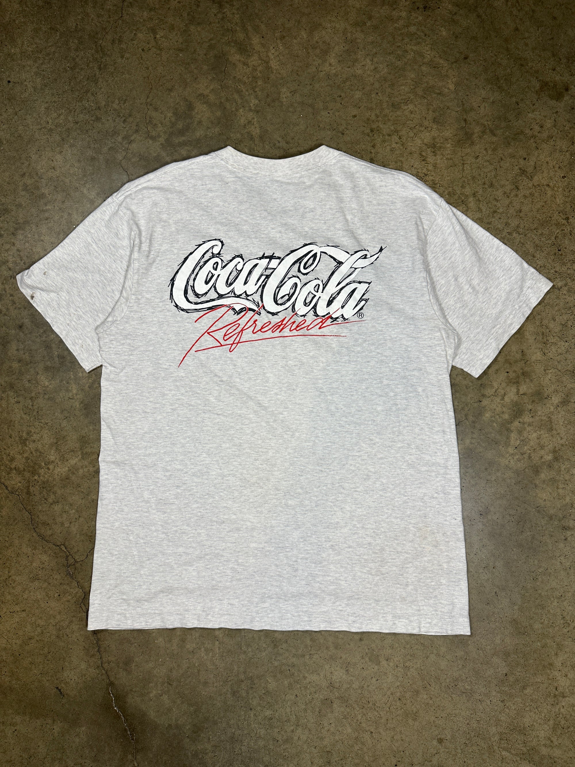 Vintage Coca Cola Backprint T-Shirt