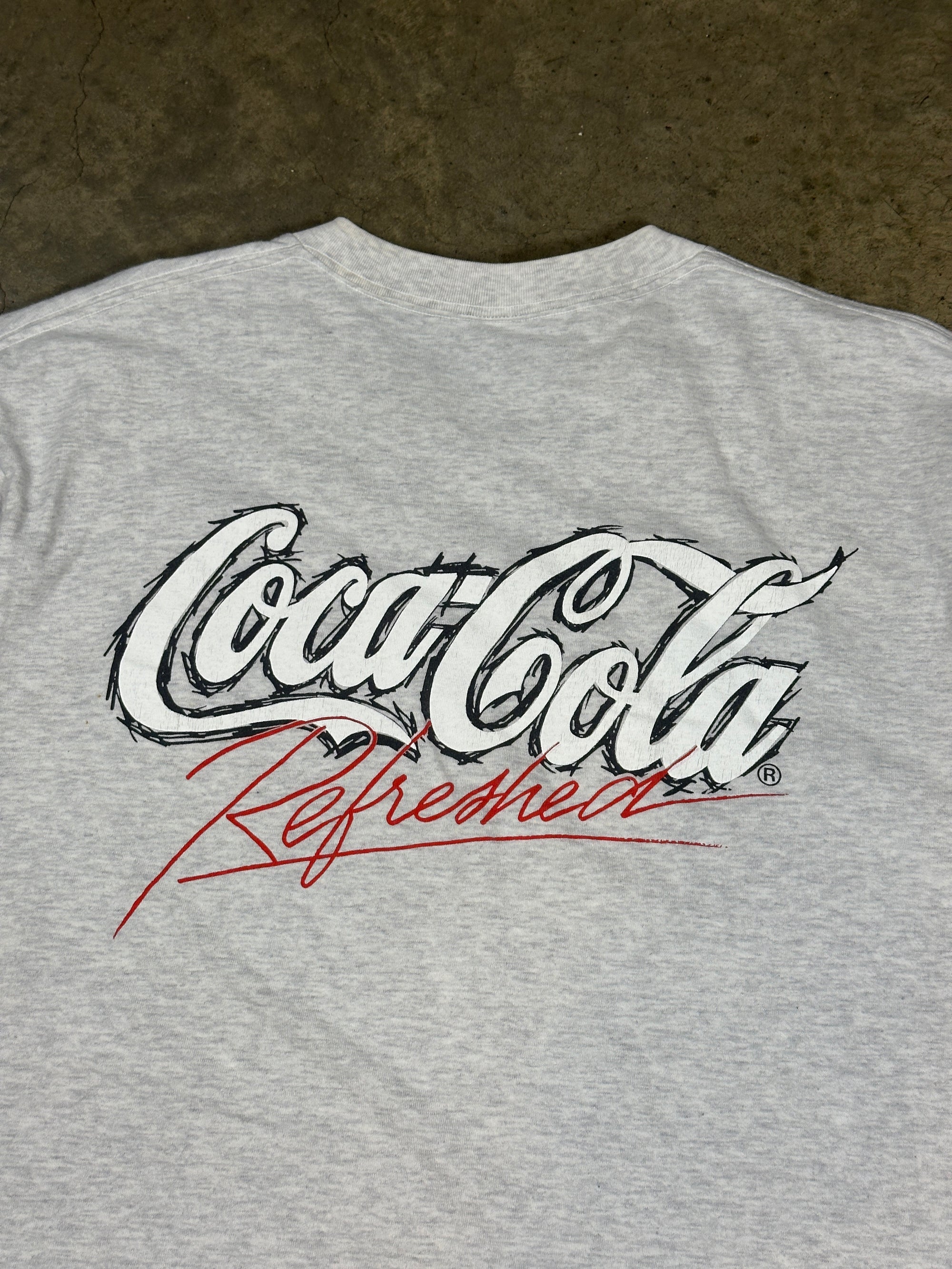 Vintage Coca Cola Backprint T-Shirt