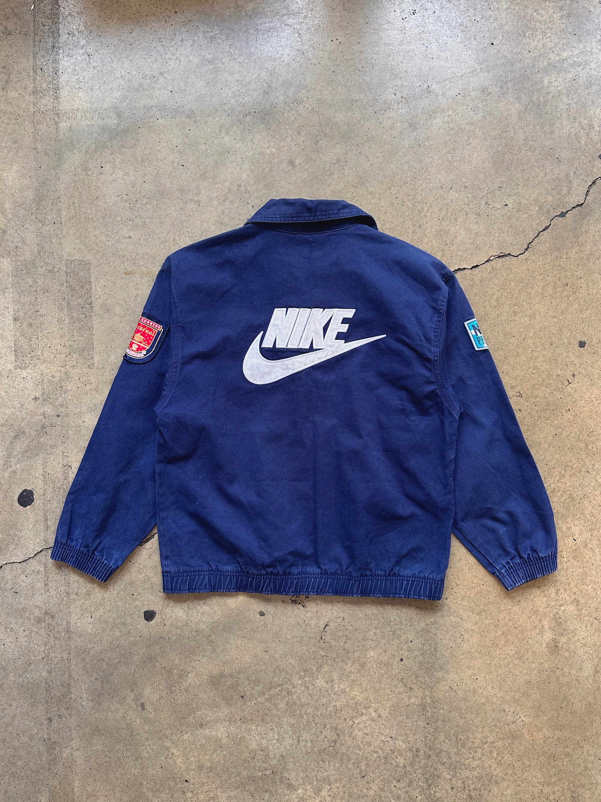 Vintage Arsenal '95 Denim Nike Jumper