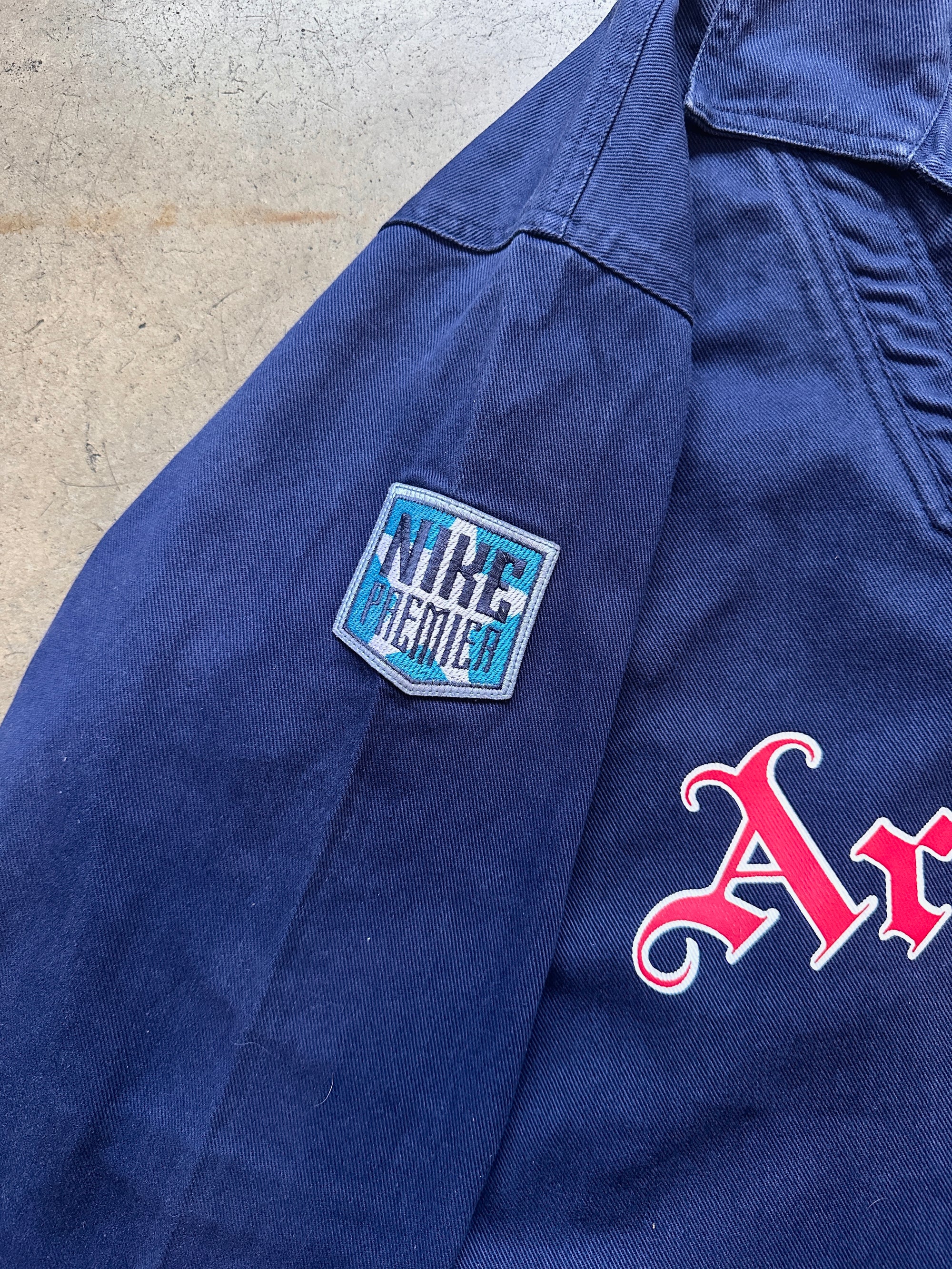 Vintage Arsenal '95 Denim Nike Jumper
