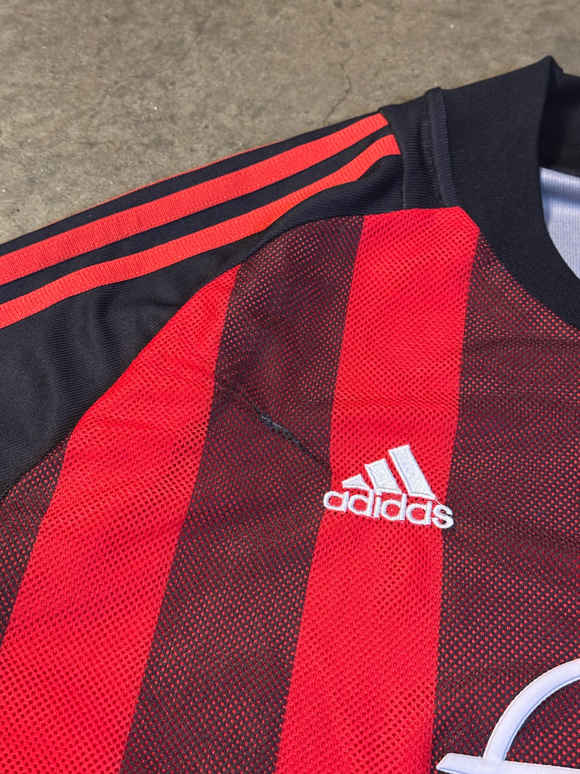 Vintage Pirlo AC Milan '02 Players Edition Adidas Football Shirt