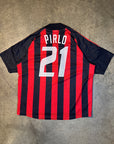 Vintage Pirlo AC Milan '02 Players Edition Adidas Football Shirt
