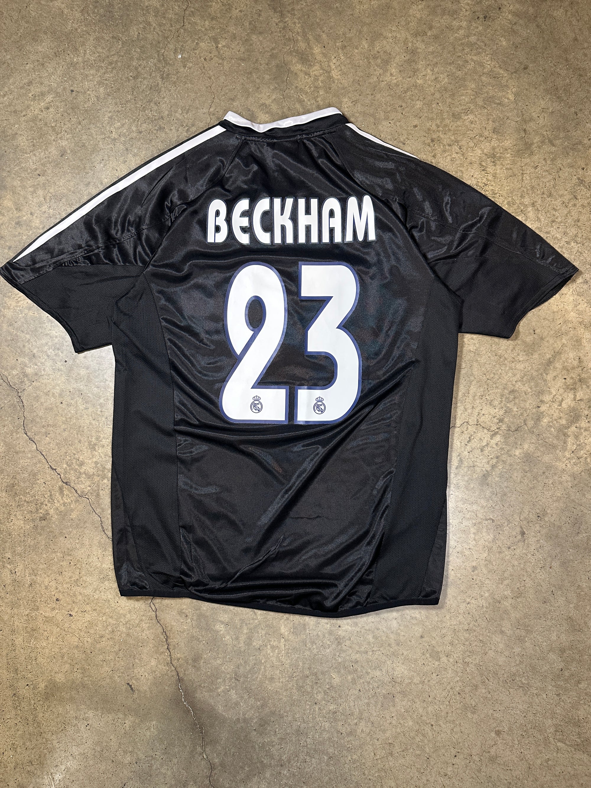 Vintage Beckham Real Madrid '04 Adidas Football Shirt