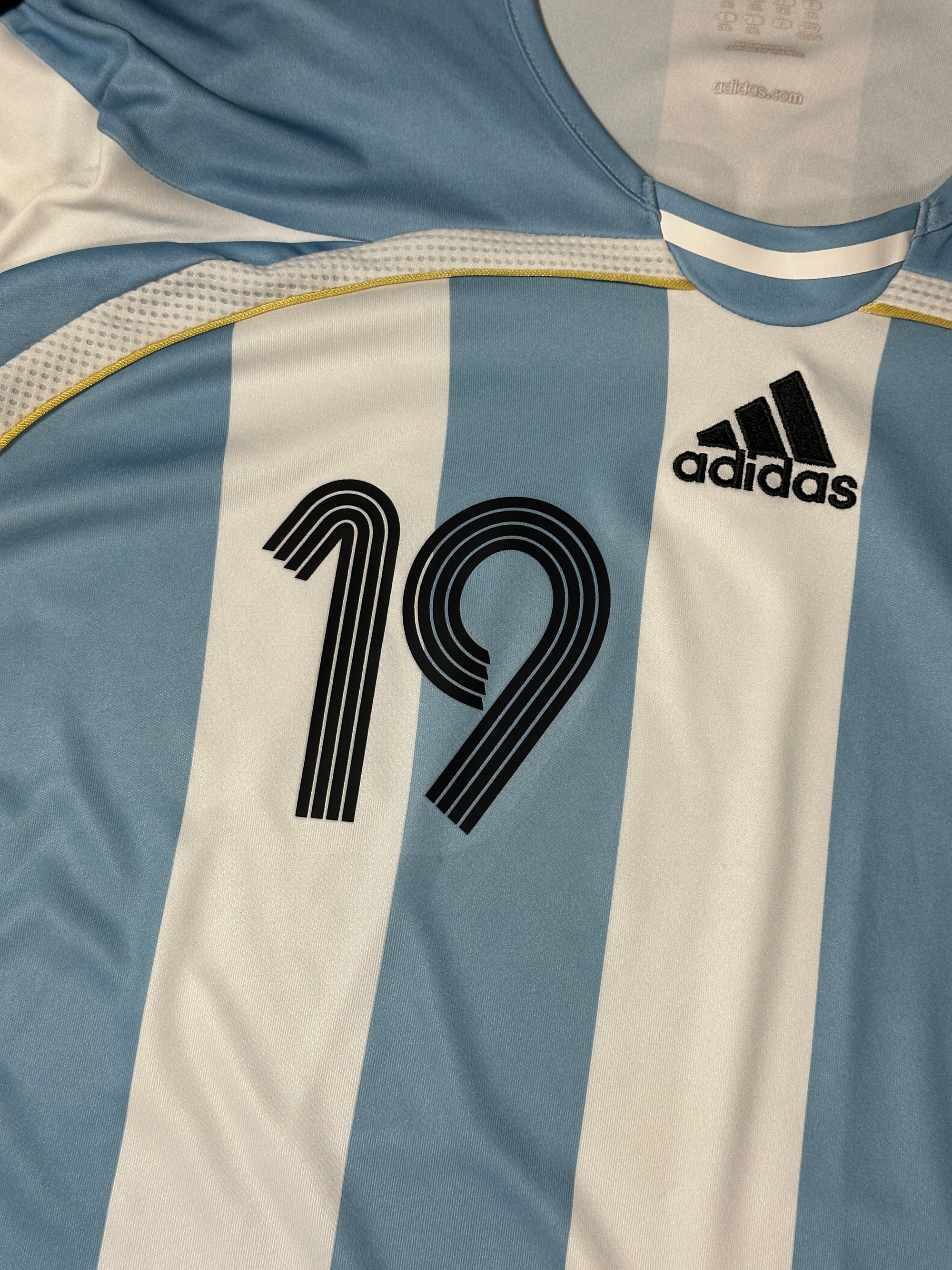 Vintage Messi Argentina '06 Adidas Football Shirt
