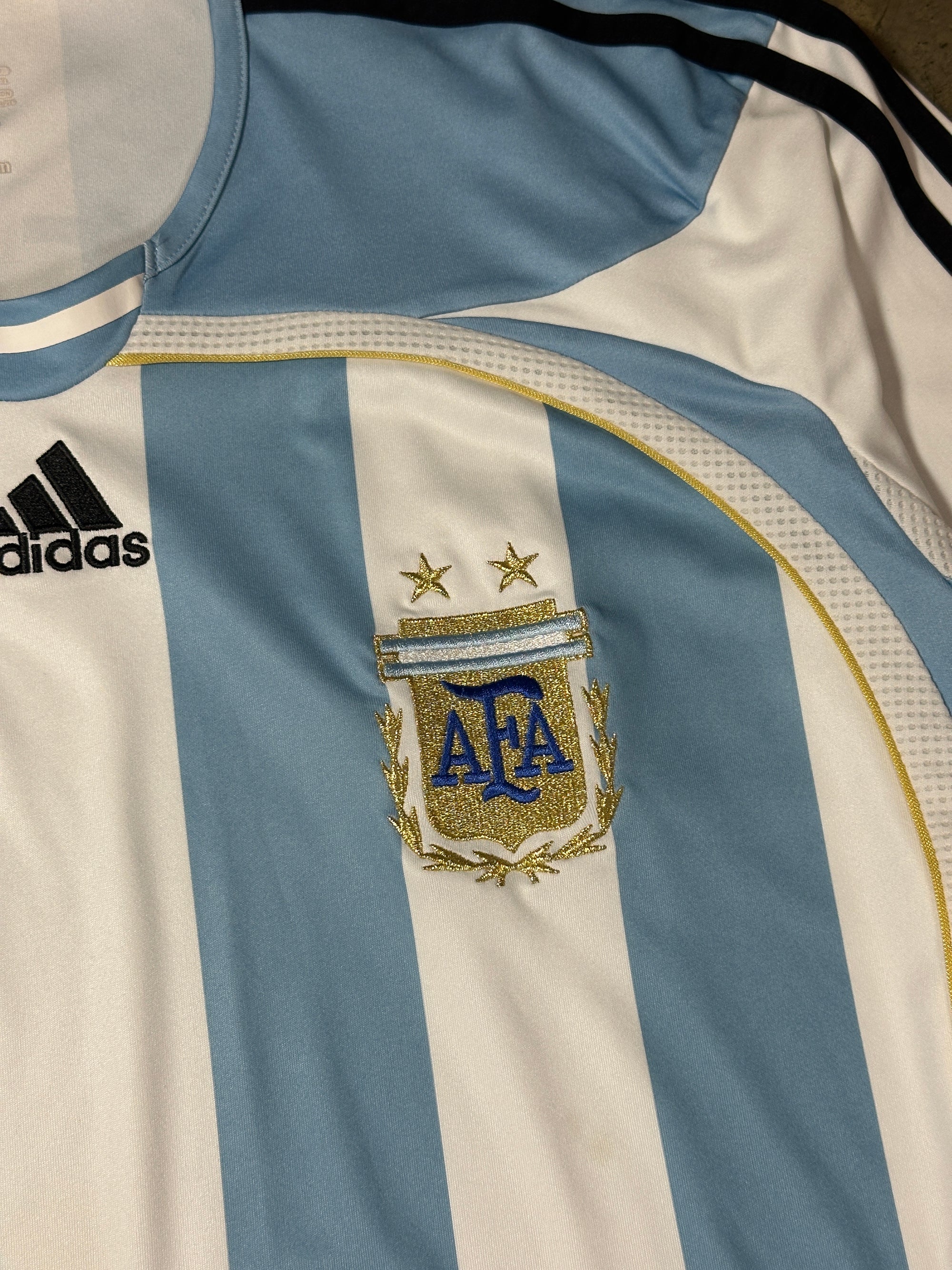 Vintage Messi Argentina '06 Adidas Football Shirt