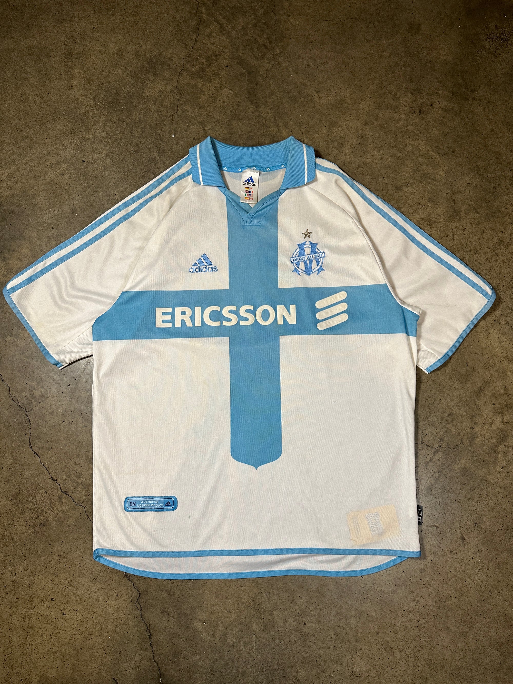 Vintage Olympique Marseille '01 Football Shirt