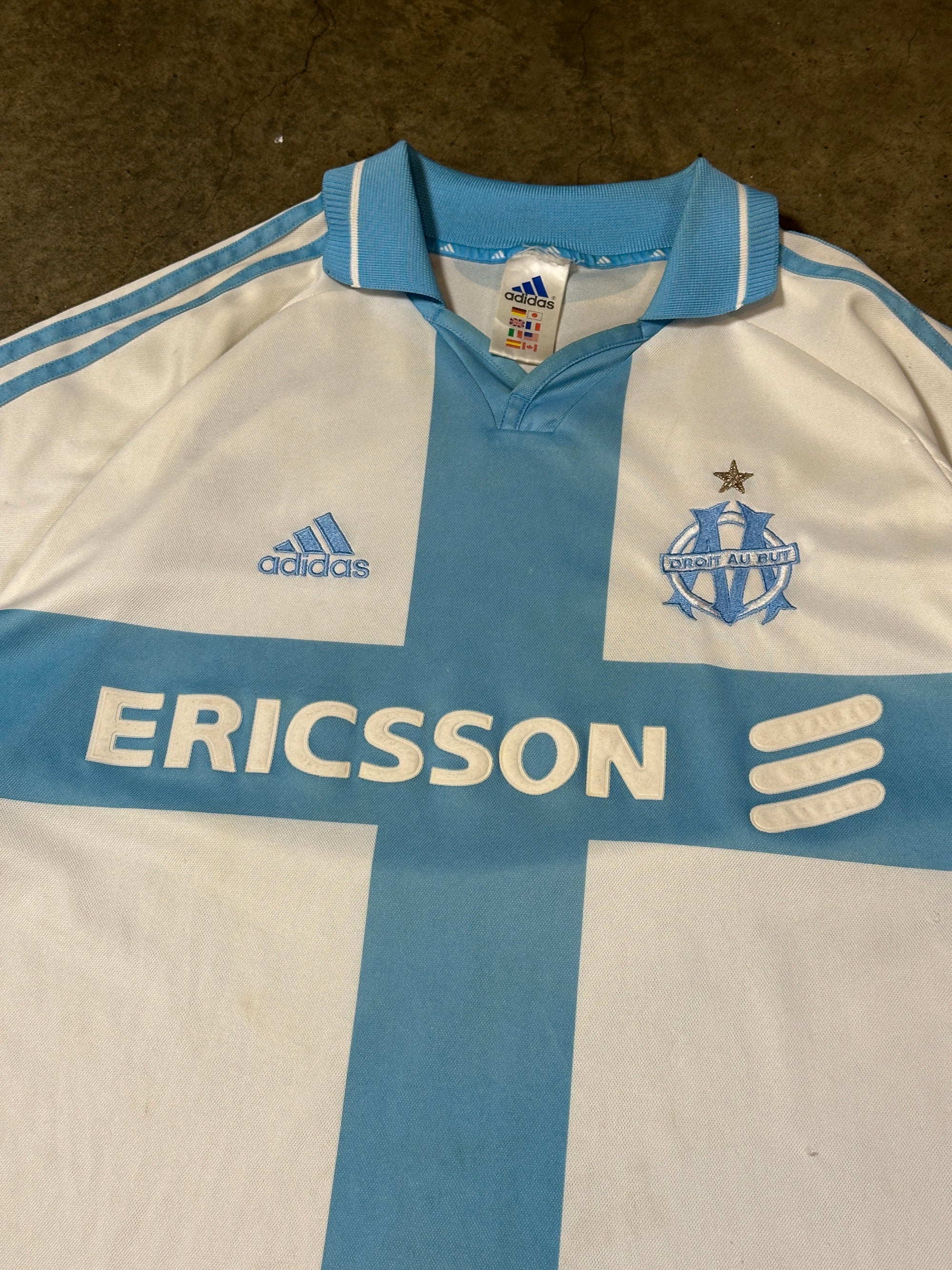 Vintage Olympique Marseille '01 Football Shirt