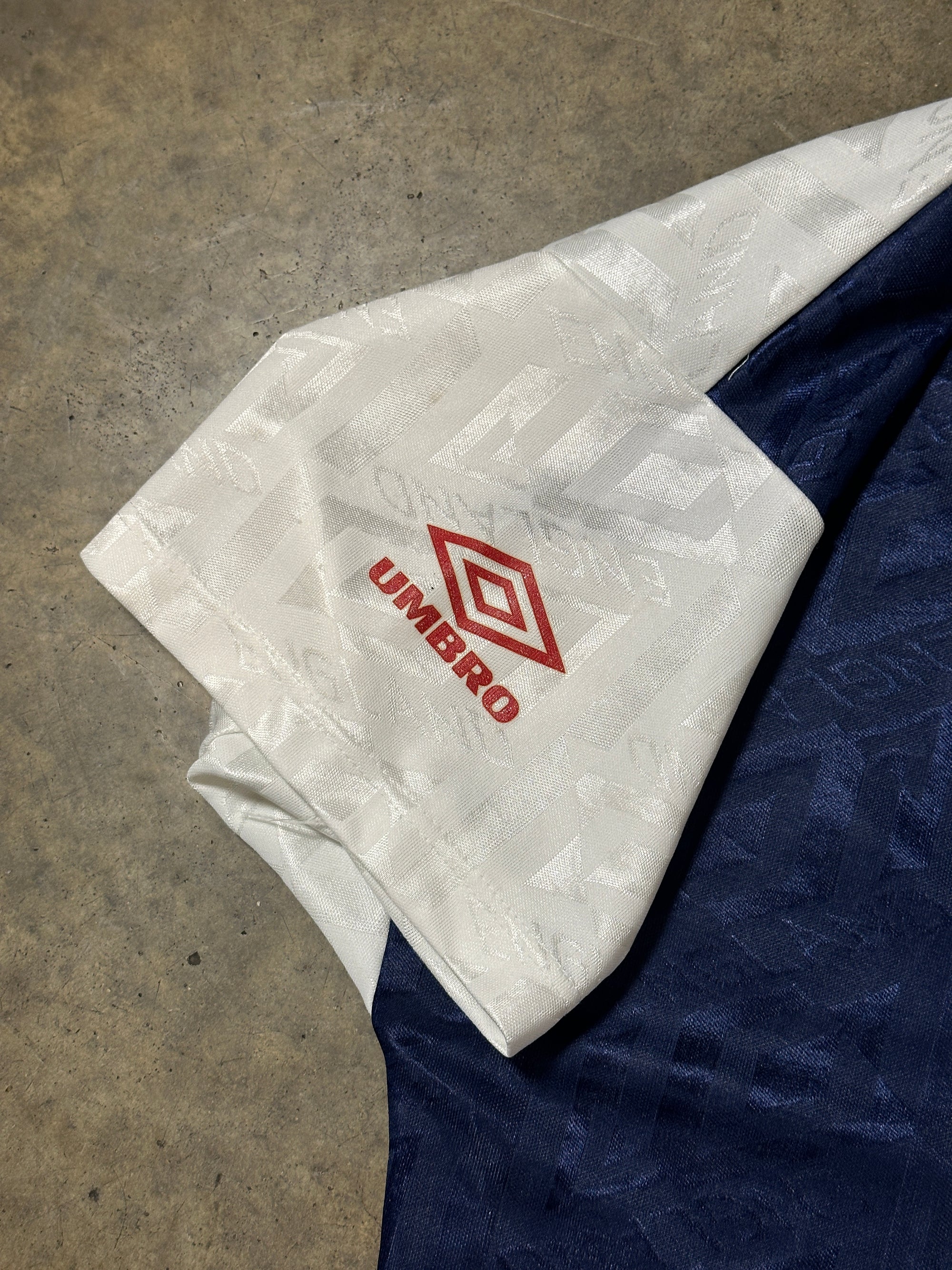 Vintage England Umbro '90 Training Top