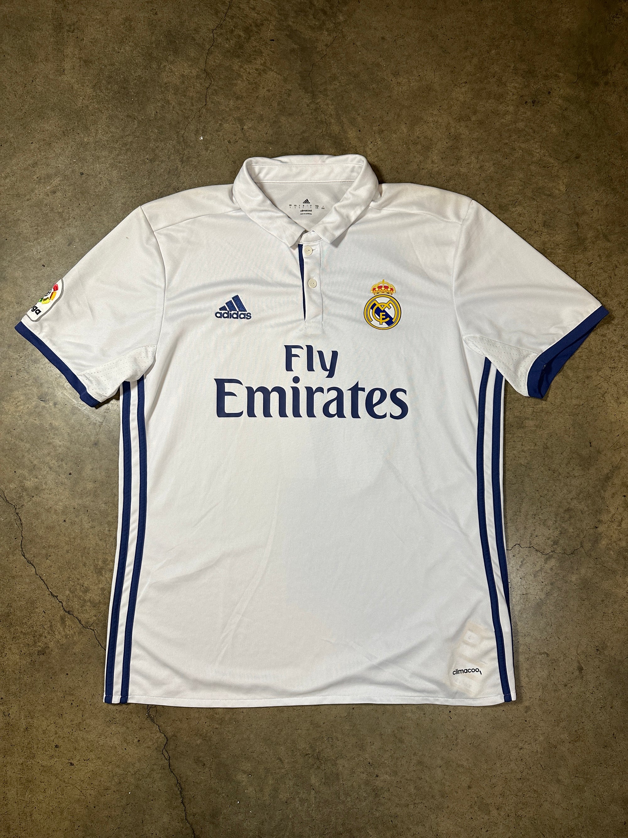 Vintage Bale Real Madrid '16 Football Shirt