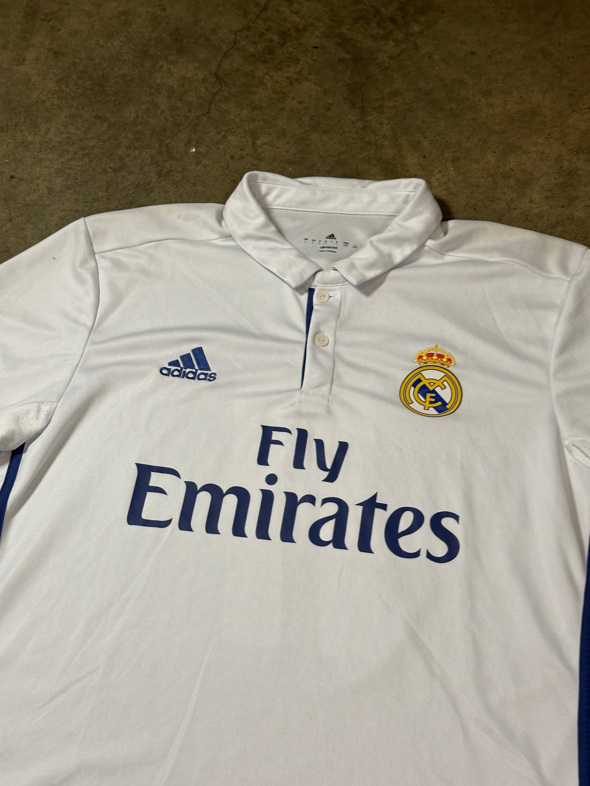 Vintage Bale Real Madrid '16 Football Shirt