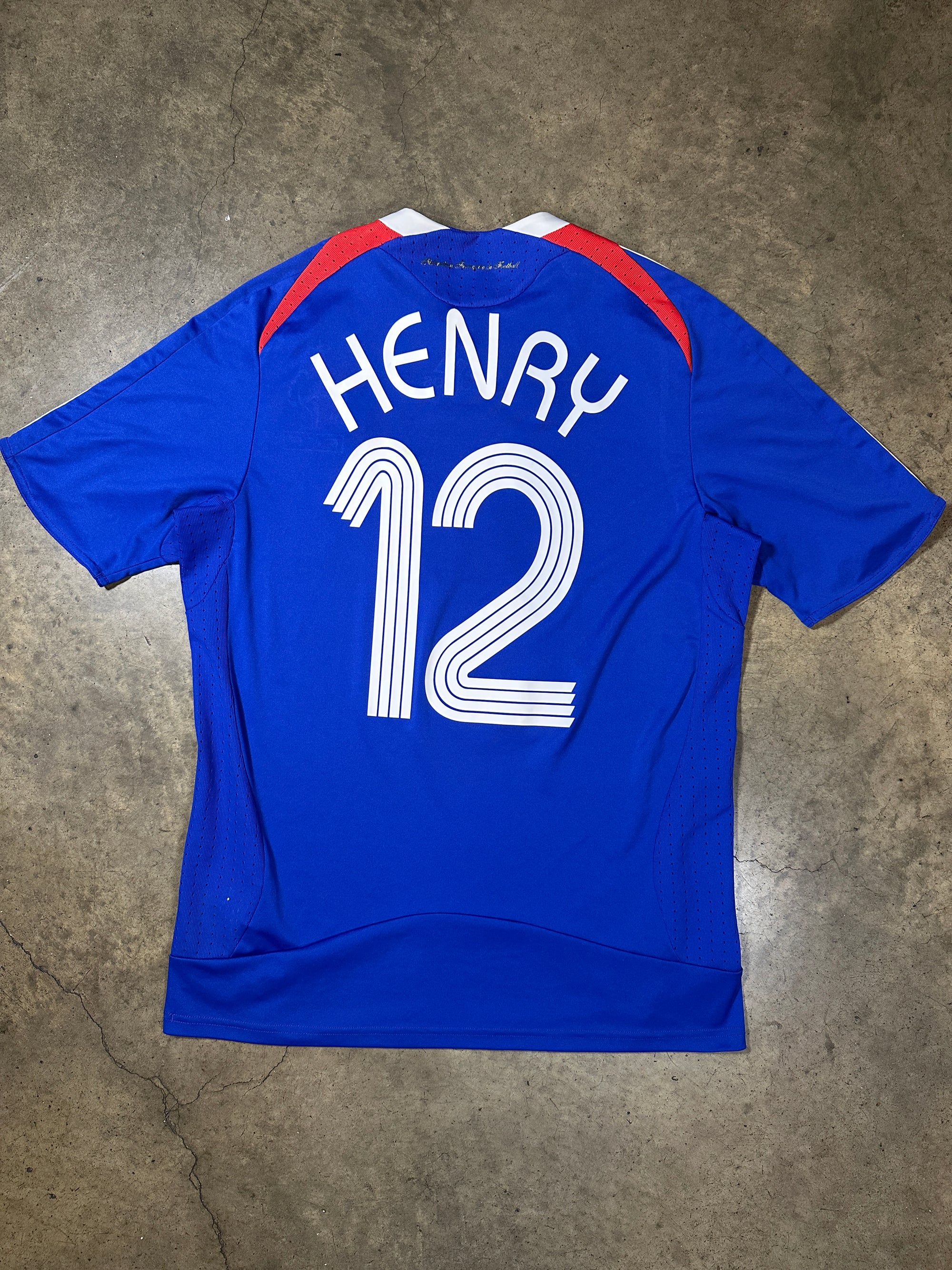 Vintage Henry France '07 Football Shirt