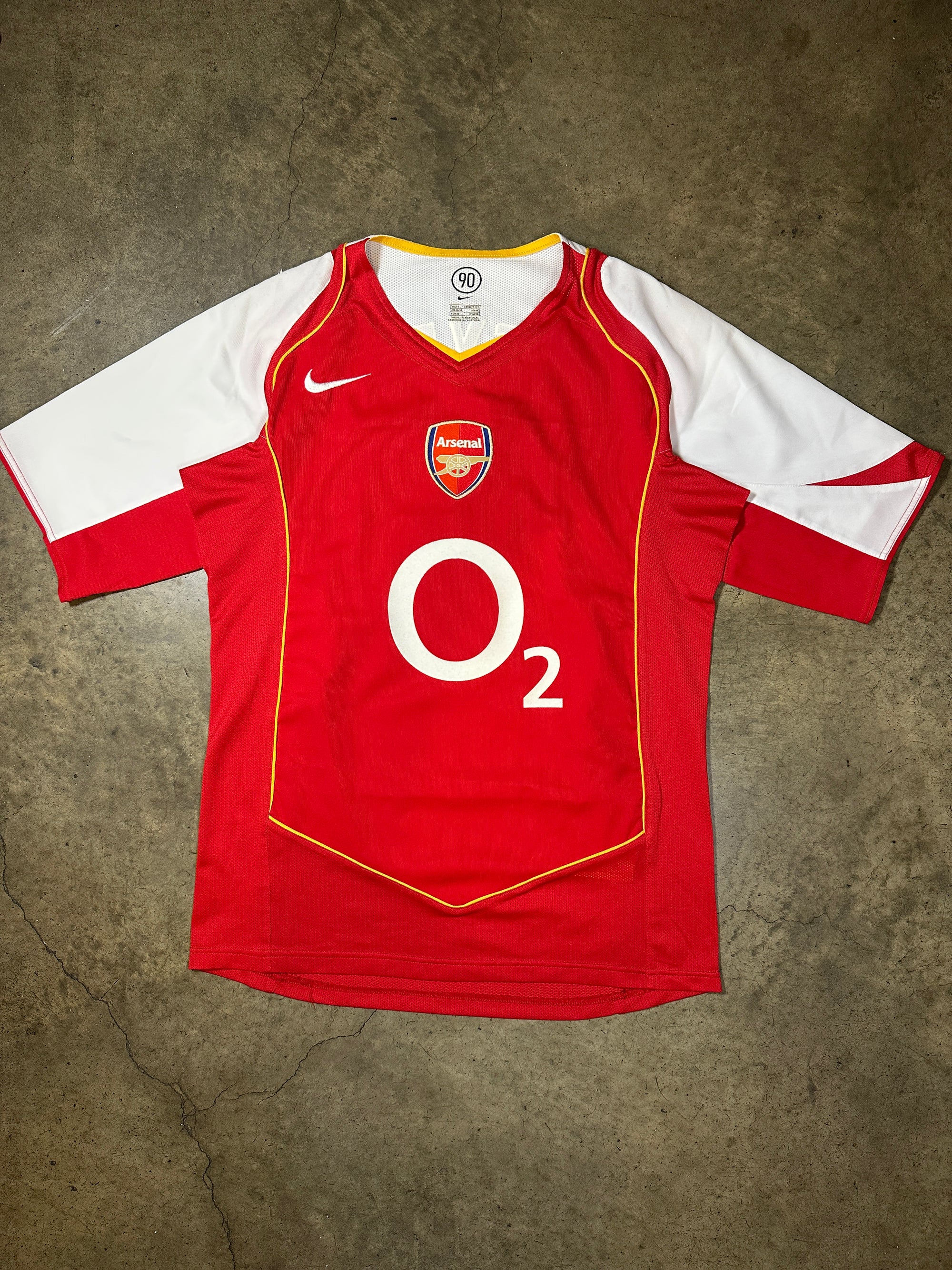 Vintage Reyes Arsenal '04 Football Shirt