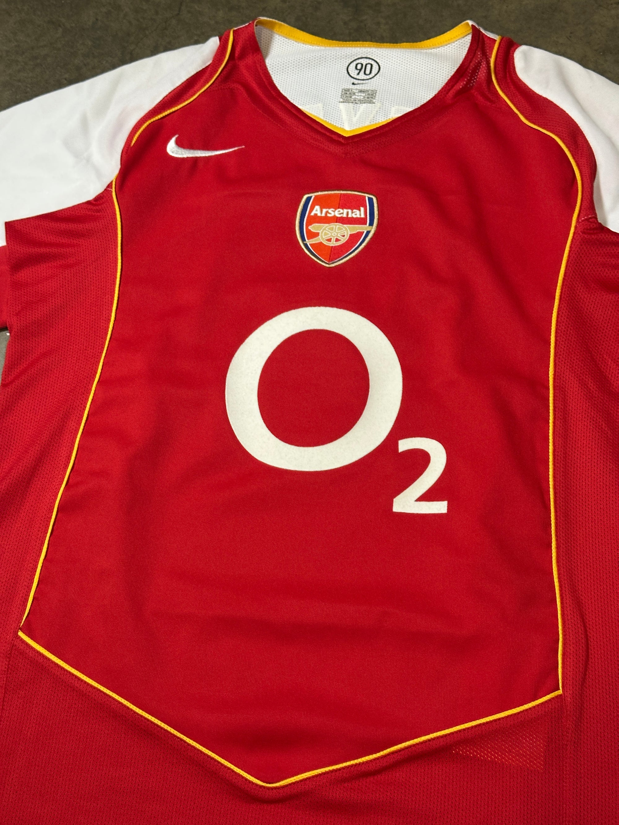 Vintage Reyes Arsenal '04 Football Shirt