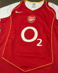 Vintage Reyes Arsenal '04 Football Shirt