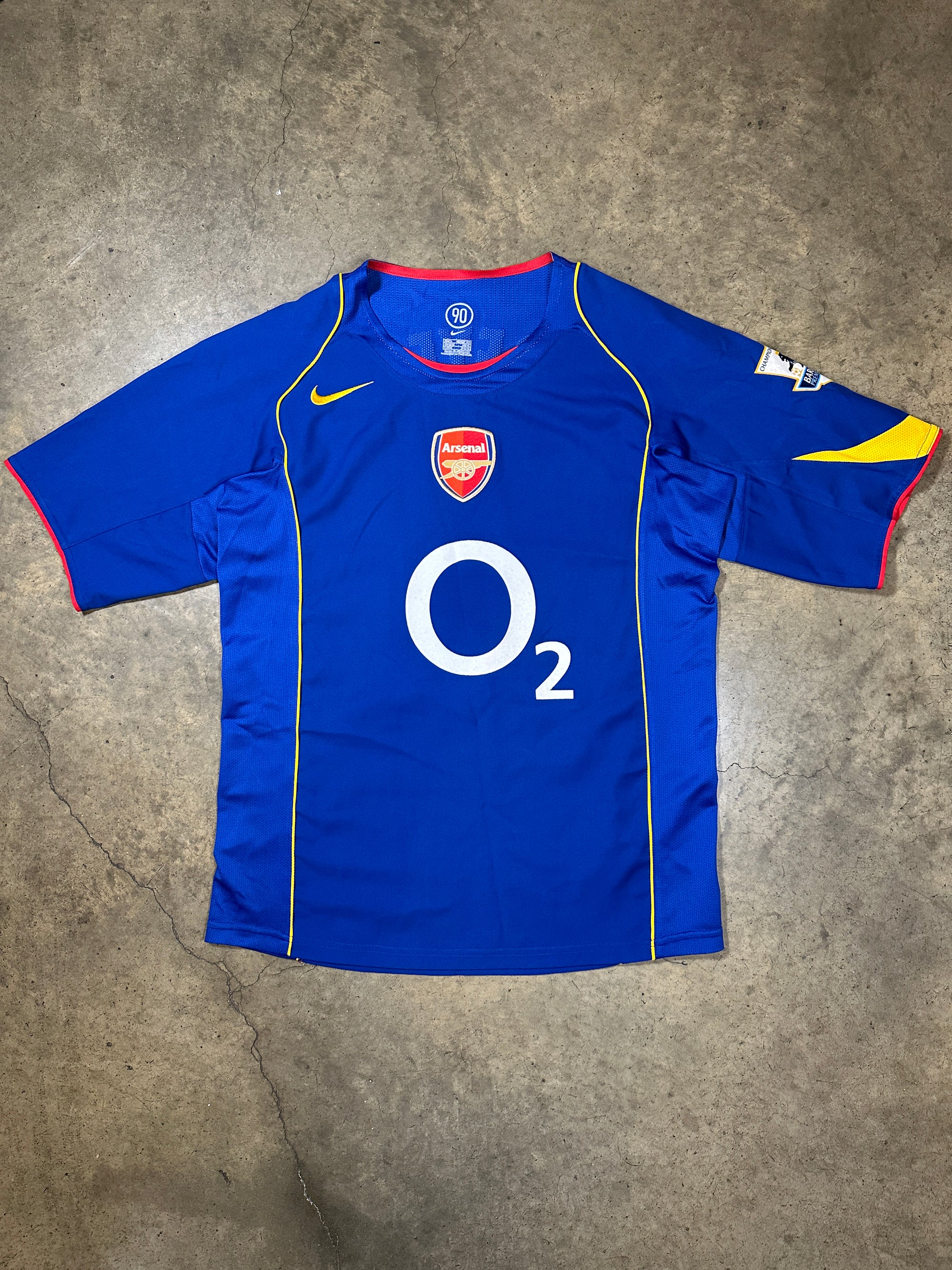 Vintage Reyes Arsenal '04 Away Football Shirt