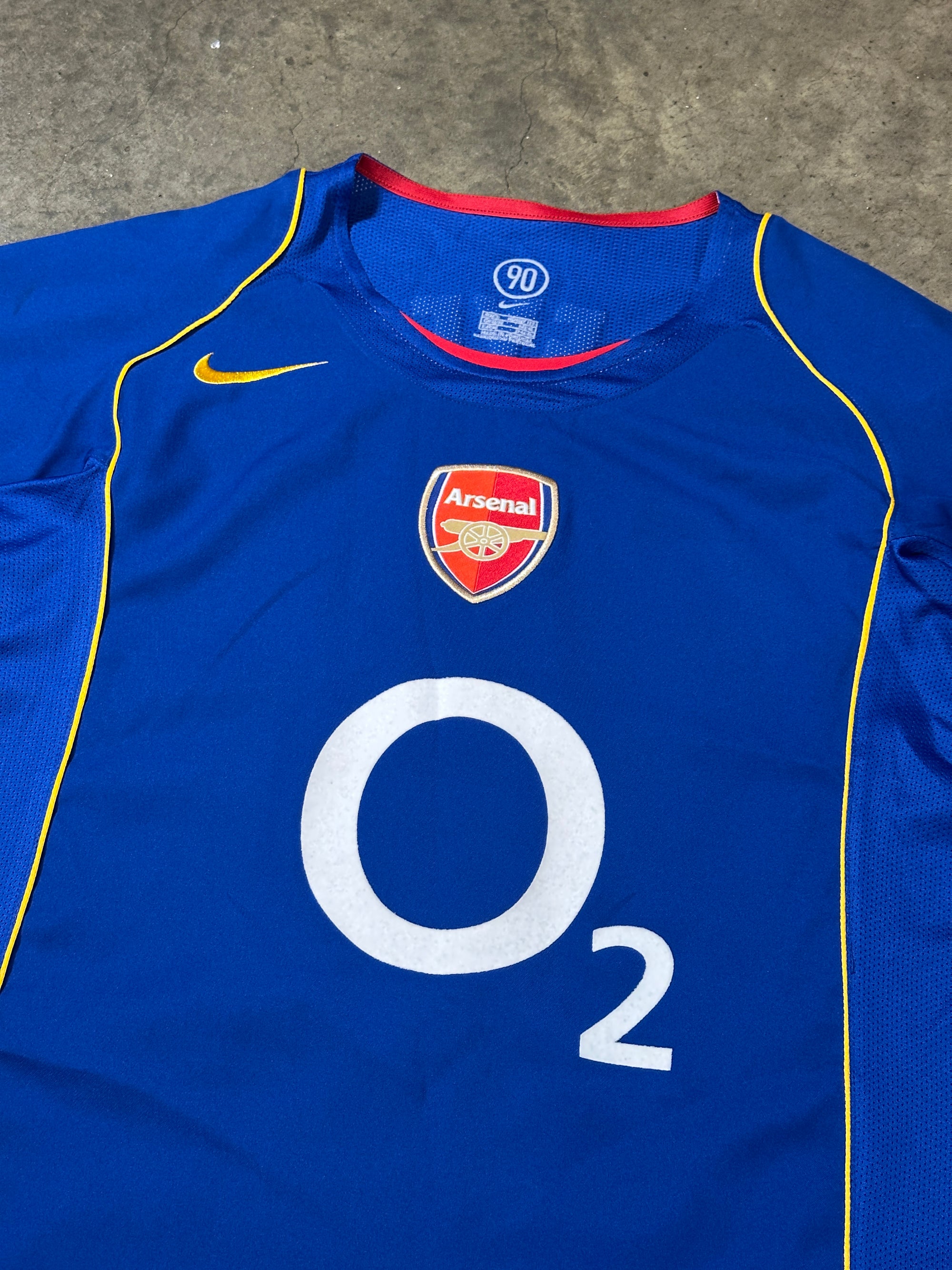 Vintage Reyes Arsenal '04 Away Football Shirt