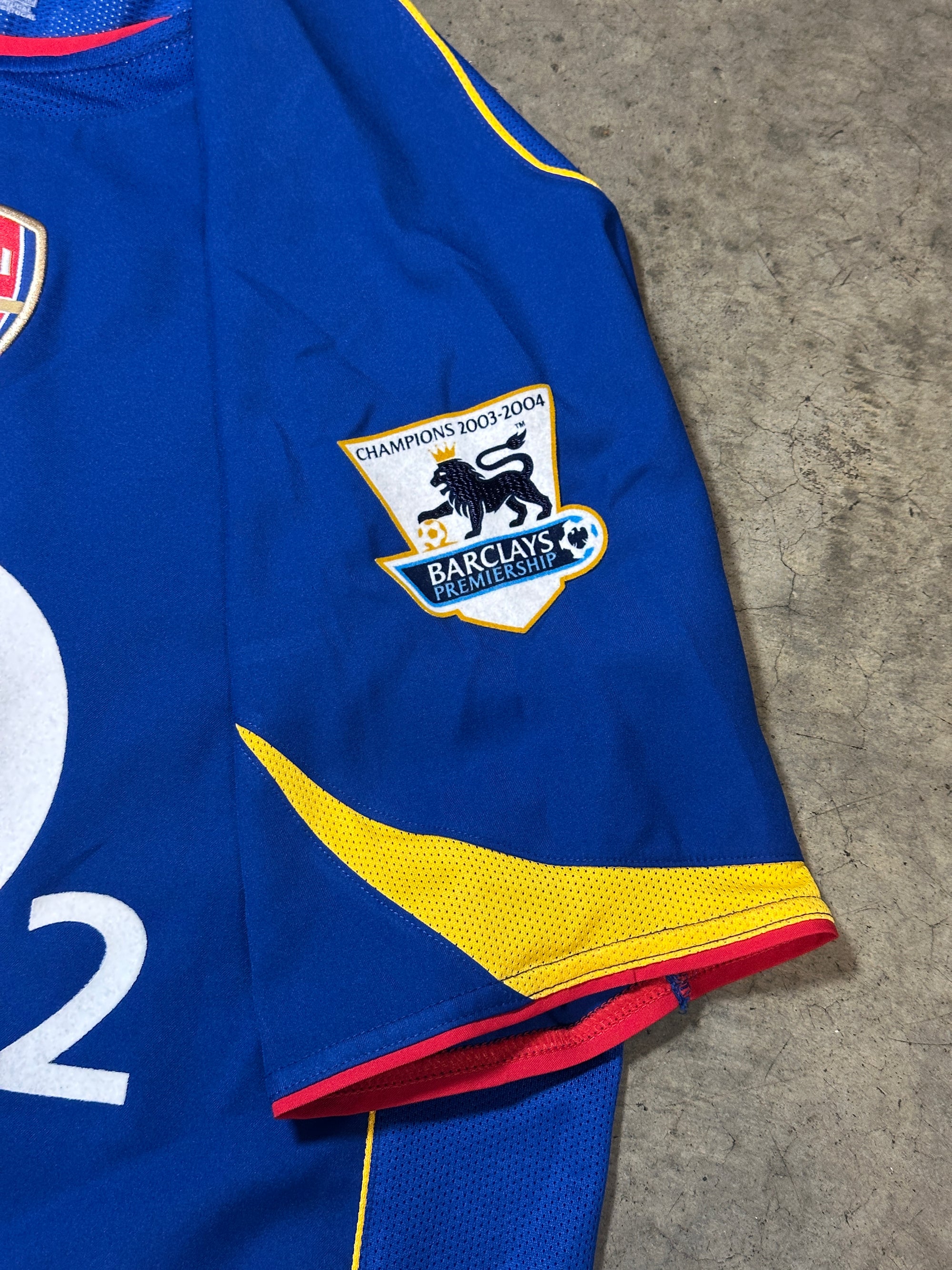 Vintage Reyes Arsenal '04 Away Football Shirt