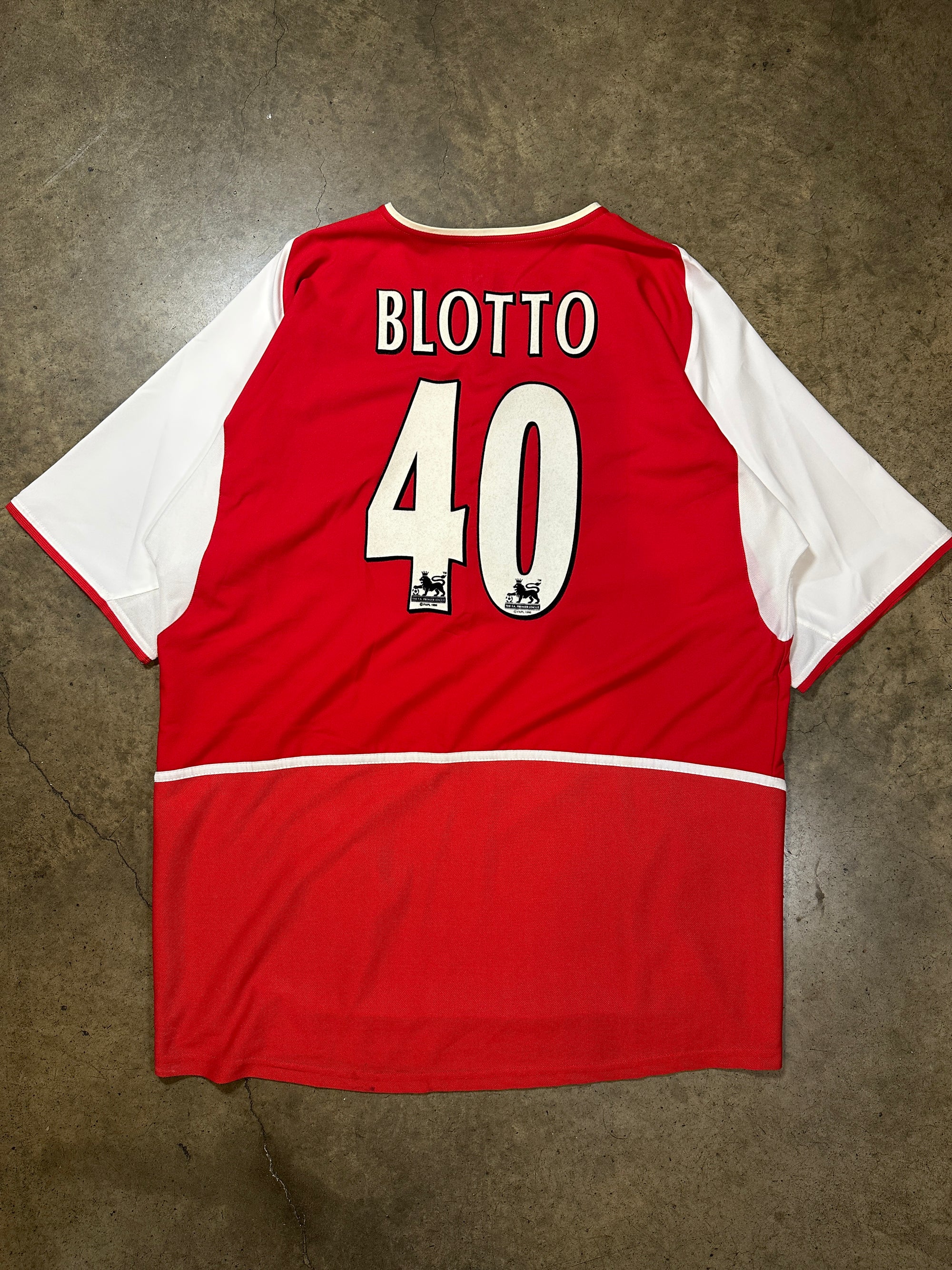 Vintage Blotto Arsenal '02 Football Shirt