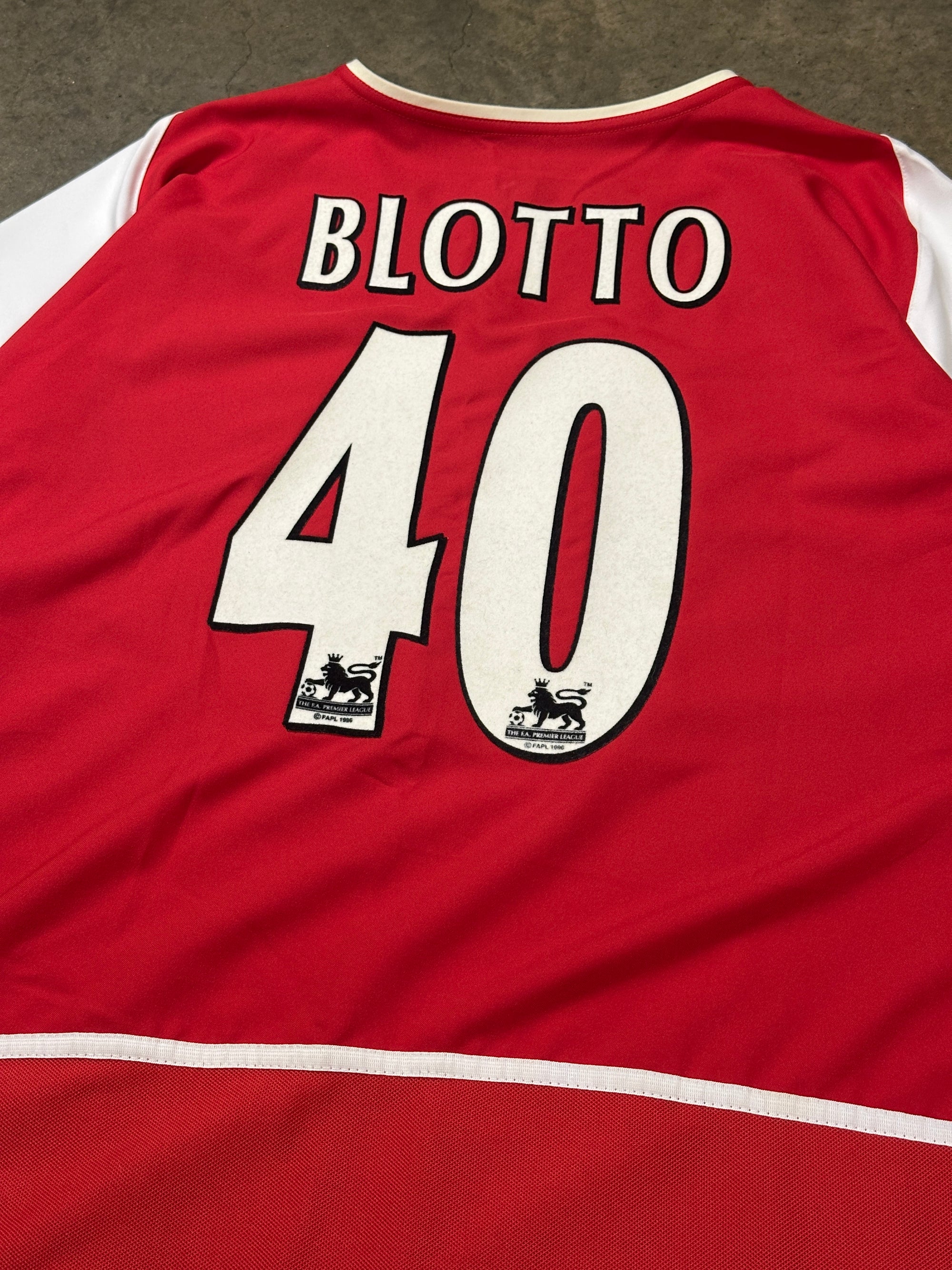 Vintage Blotto Arsenal '02 Football Shirt