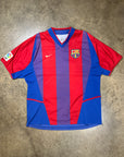 Vintage Barcelona '02 Nike Football Shirt
