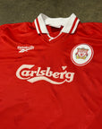 Vintage Owen Liverpool '96 Reebok Football Shirt