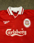 Vintage Owen Liverpool '96 Reebok Football Shirt