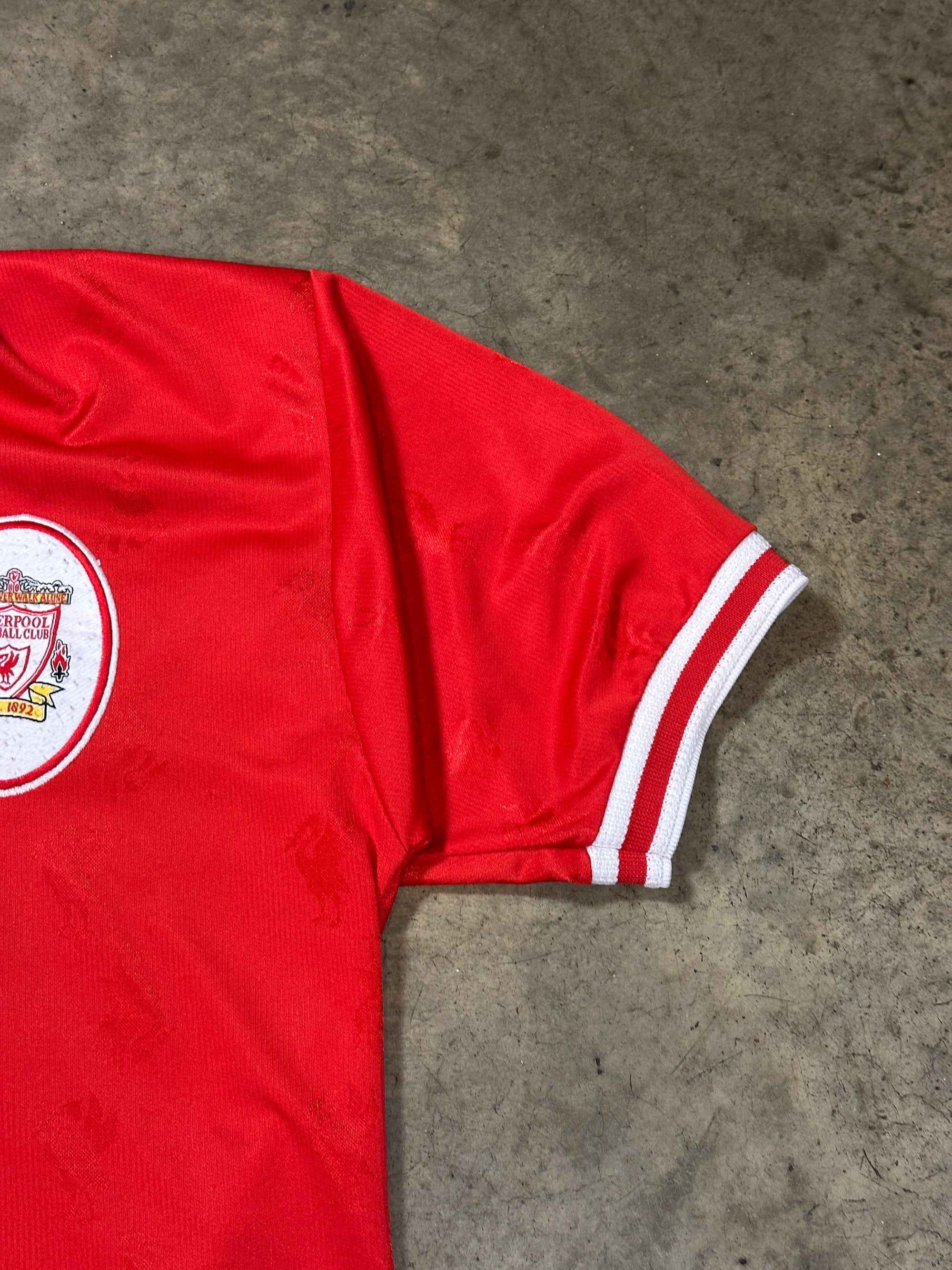 Vintage Owen Liverpool '96 Reebok Football Shirt
